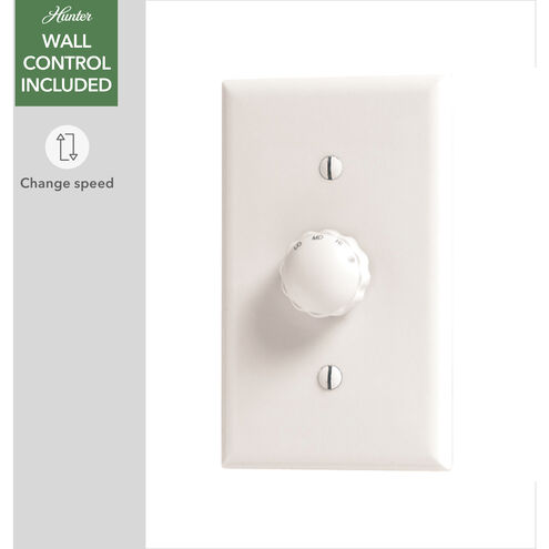 Gallegos 52 inch Matte Silver Outdoor Ceiling Fan