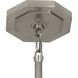 Kate 6 Light 23.75 inch Polished Nickel Pendant Ceiling Light in Ascot White