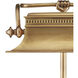 Malvasia 18 inch 25 watt Vintage Brass Desk Lamp Portable Light, Bunny Williams Collection