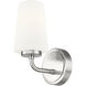 Montford Wall Sconce Wall Light in Brushed Nickel