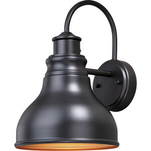 Delano LED 13 inch Oil Burnished Bronze and Light Gold Outdoor Wall