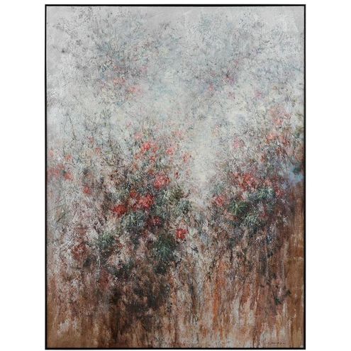 Teng Fei's Mist Touched Roses 64 X 48.25 inch Painting