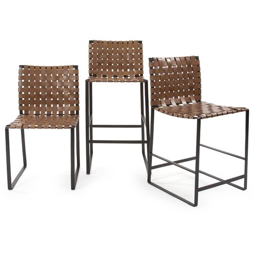 Irving Buffalo Brown/Black Dining Chair