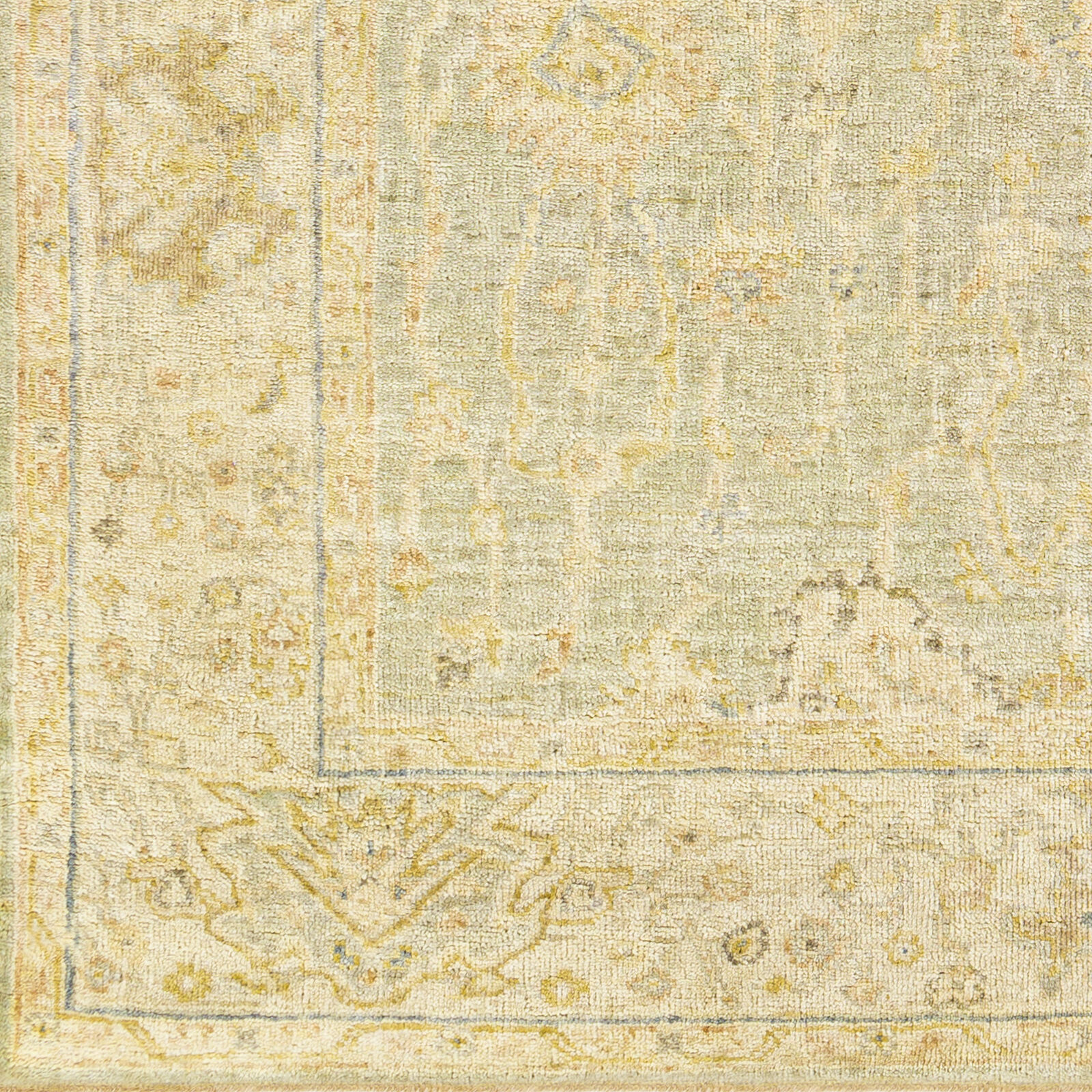 Normandy 108 X 72 inch Taupe Rug in 6 X 9, Rectangle