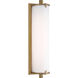 Visual Comfort Signature Collection Thomas O'Brien Calliope2 LED 3.75 inch Hand-Rubbed Antique Brass Bath Light Wall Light, Medium TOB2192HAB-WG - Open Box