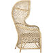 Gigi Clear Coat Flat Occasional Chair