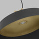 Sean Lavin Forge LED 24 inch Natural Brass Line-Voltage Pendant Ceiling Light in Nightshade Black