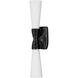 Burrows 2 Light 4.88 inch Oil Rubbed Bronze Bath Wall Sconce Wall Light