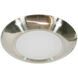 Luke LED 7 inch Brush Nickel Flush Mount Ceiling Light