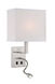 Columbo LED 10 inch Polished Steel Wall Sconce Wall Light