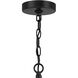 Hailie 6 Light 26 inch Flat Black Chandelier Ceiling Light