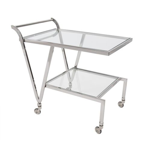 Paulin Silver Bar Trolley