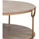 Vogue 38.5 X 38.5 inch Ivory Coffee Table, Cocktail Table