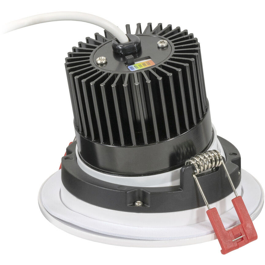 Luke White Downlight, Round