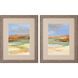 Landscapes Collection Blue Framed Art