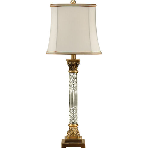 MarketPlace 33 inch 100.00 watt Clear Table Lamp Portable Light