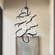 Synergy LED 23.63 inch Black Chandelier Ceiling Light