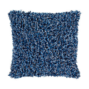 Merdo 20 X 20 inch Bright Blue/White/Navy Pillow Kit, Square