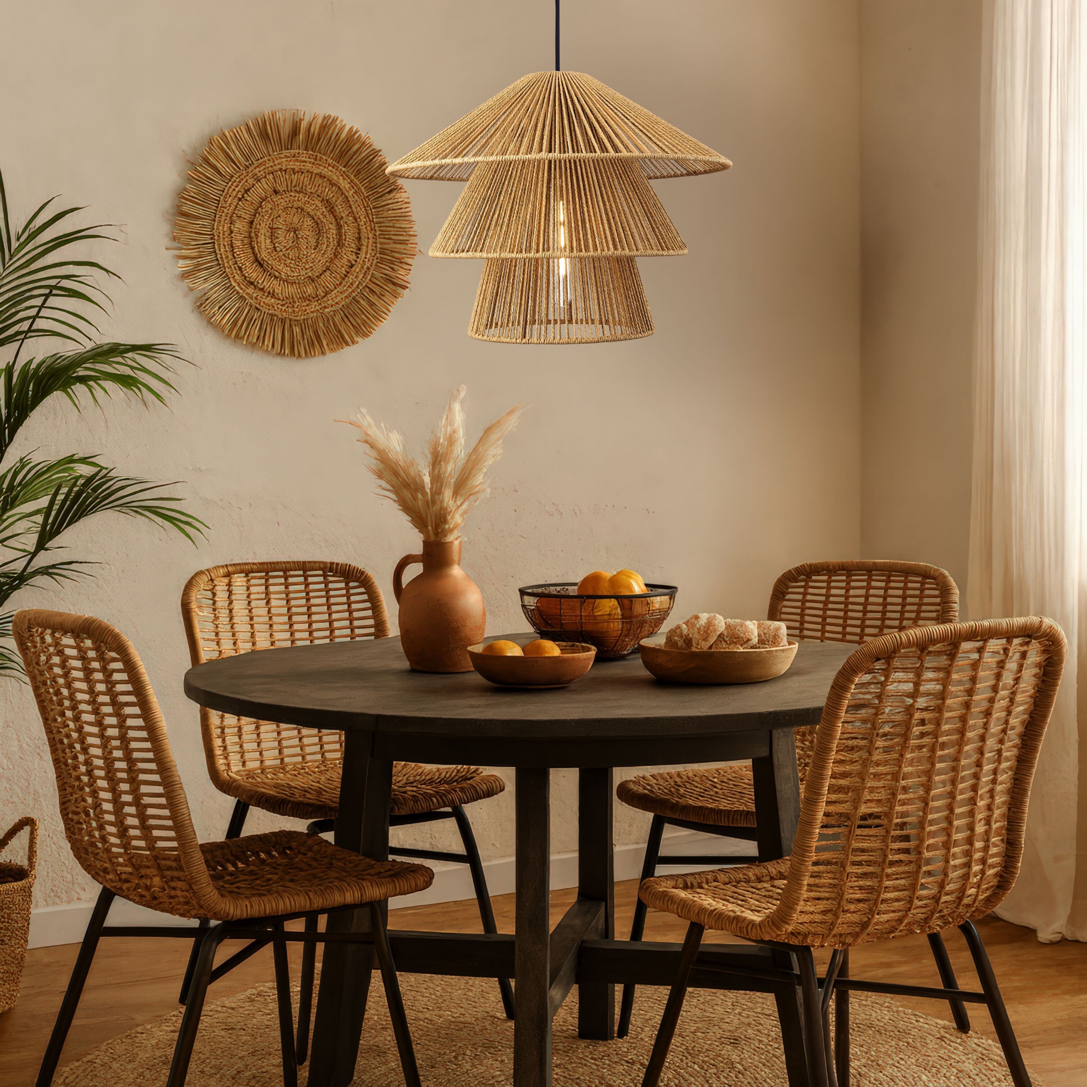 Canton 1 Light 19 inch Matte Black Pendant Ceiling Light