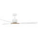 Rafter 60 inch Matte White Smart Fan