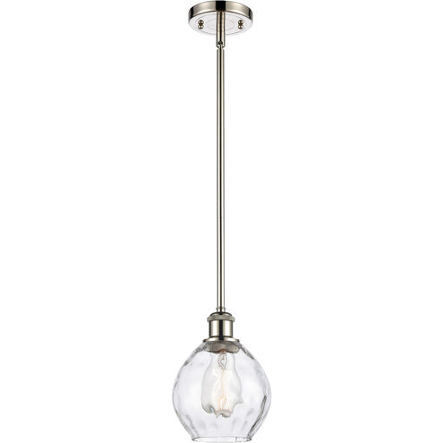 Ballston Small Waverly 1 Light 6 inch Polished Nickel Pendant Ceiling Light, Ballston