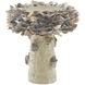 Oyster Shell Natural Bird Bath, Small