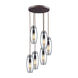 Greece 6 Light 15 inch Oil Rubbed Bronze Multi Pendant Ceiling Light