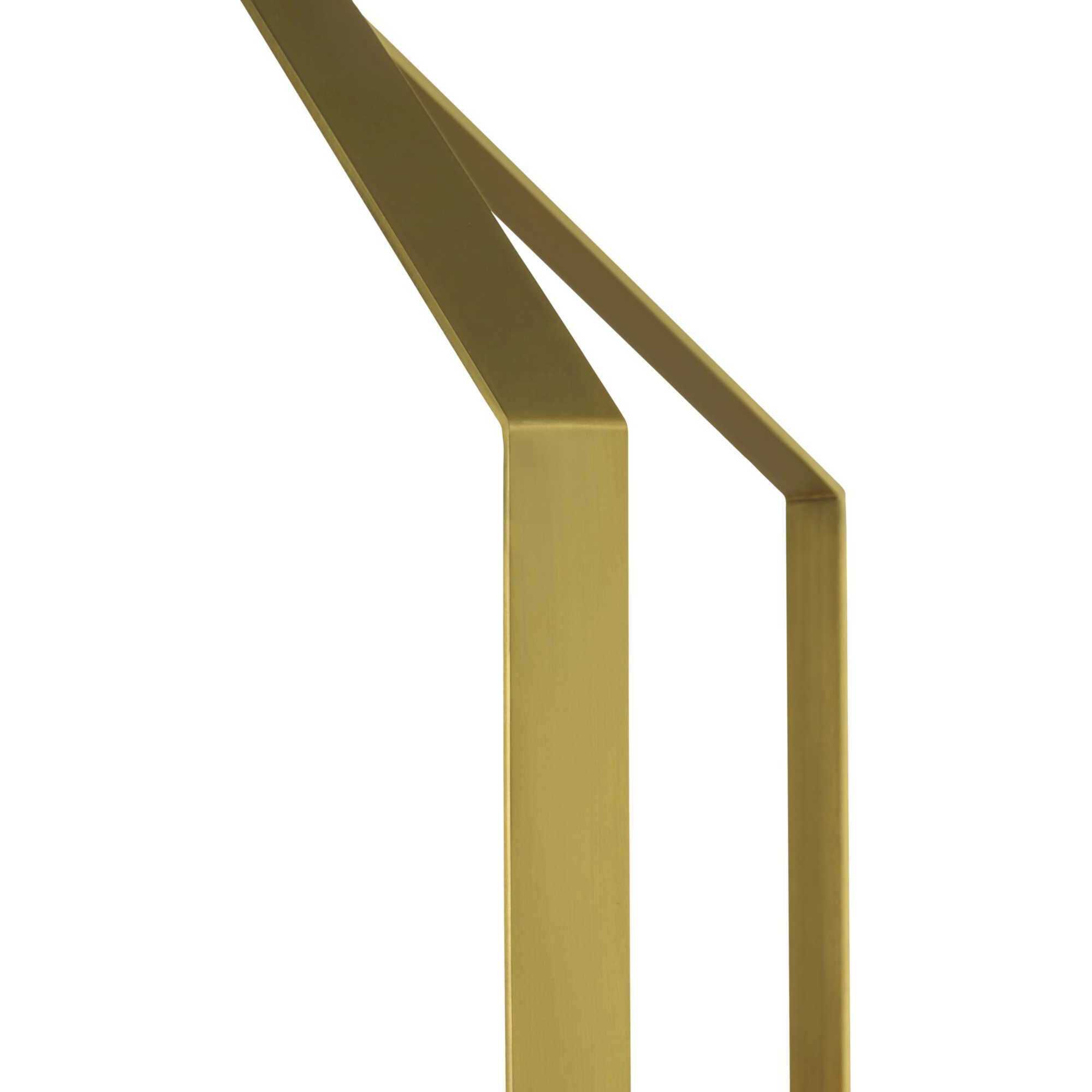 Vertex 4 Light 15 inch Brushed Gold Foyer Light Ceiling Light