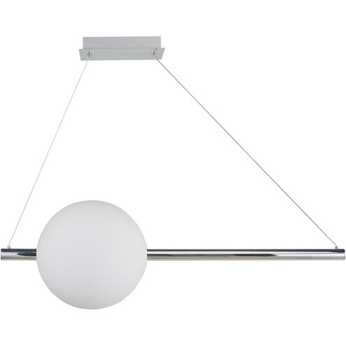 ORB LED 11 inch Chrome Pendant Ceiling Light