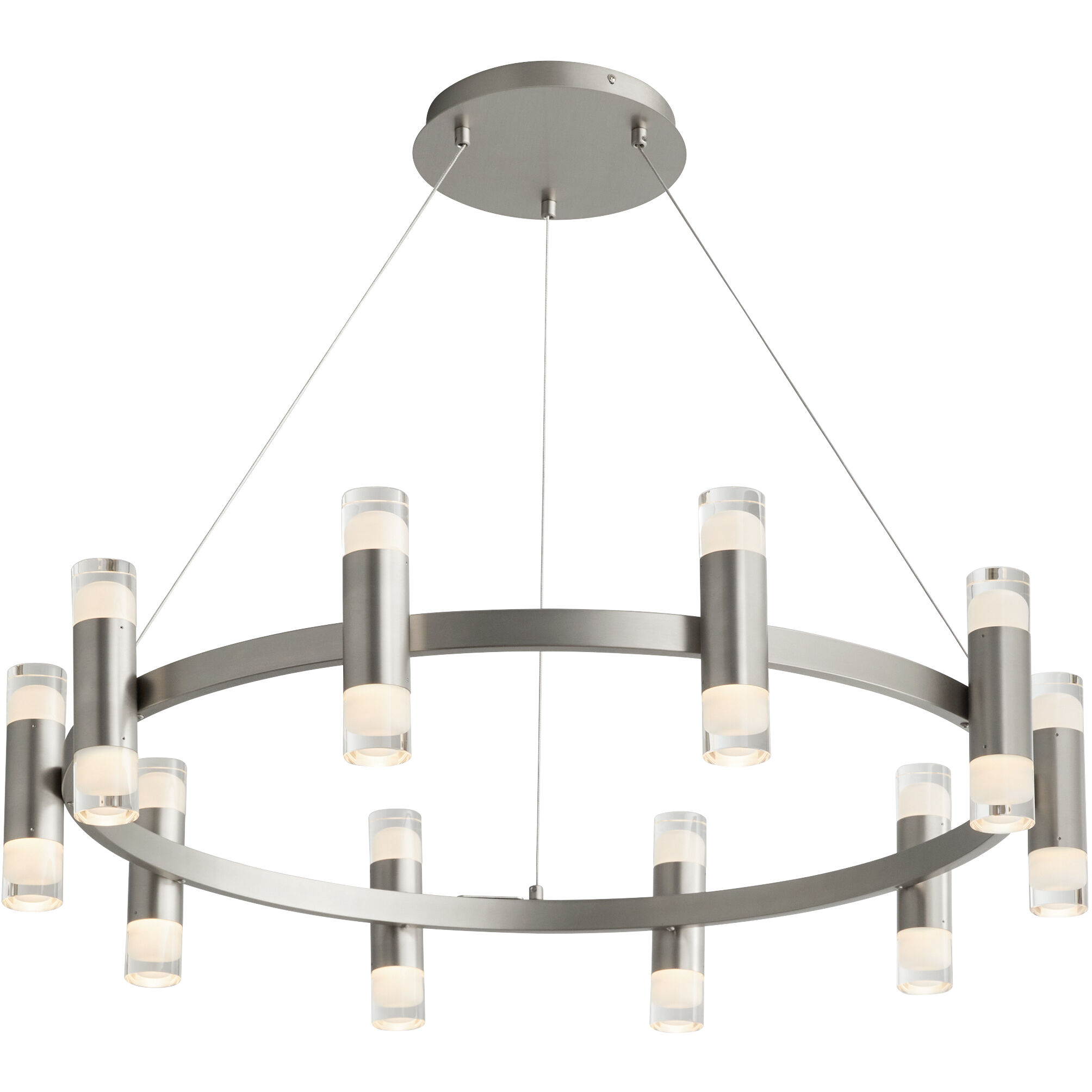 Alarum LED 36 inch Black Pendant Ceiling Light