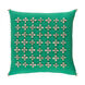 Lelei 18 X 18 inch Grass Green and Cream Pillow