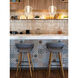 Savanti 1 Light 12 inch Textured White Pendant Ceiling Light