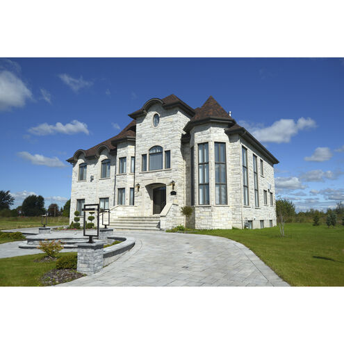 Luttrel LED 33 inch Black Outdoor Pier Mounted Fixture