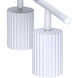 Rexton 2 Light White Track Lighting Ceiling Light