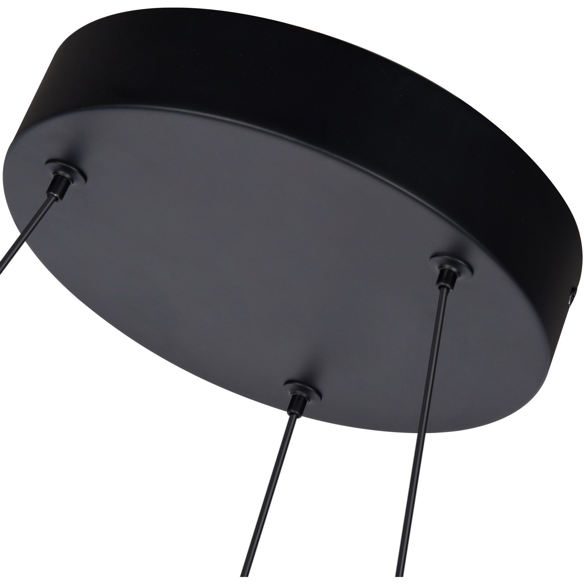 Milano Series 33.25 inch Black Chandelier Ceiling Light, Artisan Collection