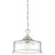 Drake 1 Light 12 inch Polished Nickel Down Pendant Ceiling Light
