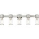 Quincy 5 Light 35.5 inch Brushed Nickel Vanity Wall Sconce Wall Light, Large