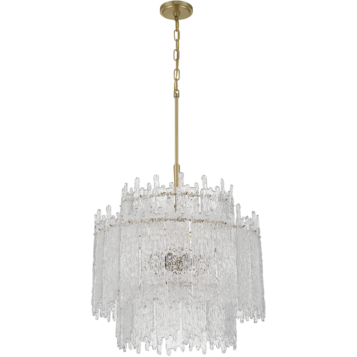 Ackerly 8 Light 23.5 inch Aged Brass Chandelier Ceiling Light