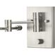 Carrick 1 Light 11 inch Brushed Nickel Wall Light