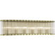 Glasbury 6 Light 32 inch Gold Vanity Light Wall Light