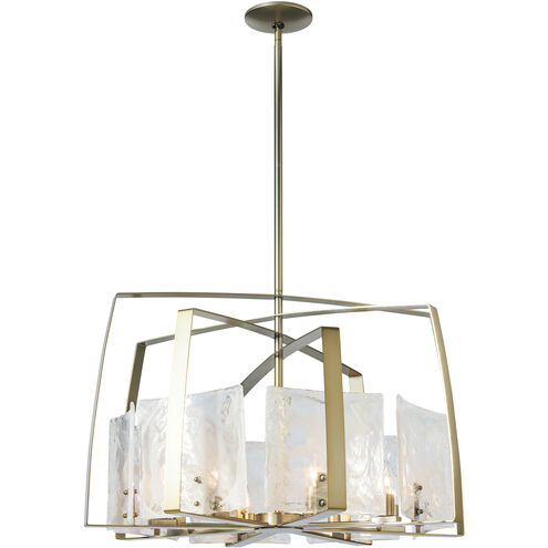 Arc 8 Light 34.4 inch Modern Brass Dining Pendant Ceiling Light