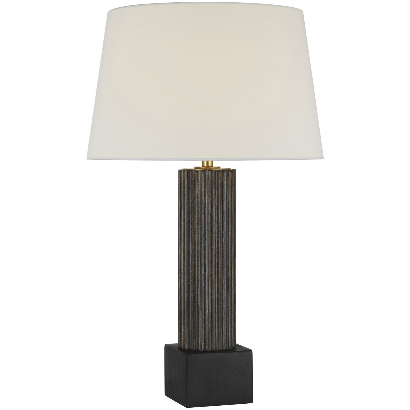 Chapman & Myers Reeve 29.25 inch 15 watt Vintage Walnut and Ebonized Oak Table Lamp Portable Light