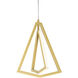 Gianna LED 13 inch Gold Pendant Ceiling Light