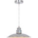 Bejamin 1 Light 13 inch Chrome Mini Pendant Ceiling Light