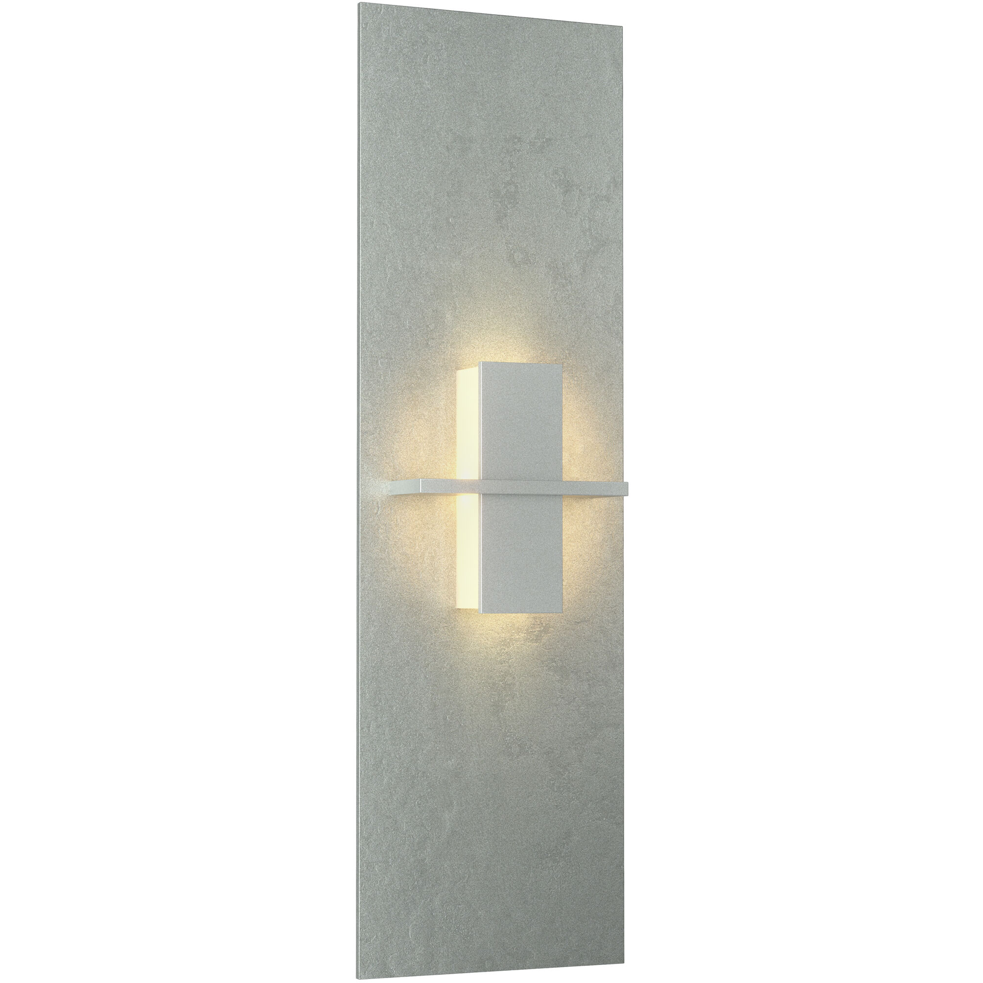Aperture 1 Light 6.5 inch Vintage Platinum ADA Vertical Sconce Wall Light in White Art