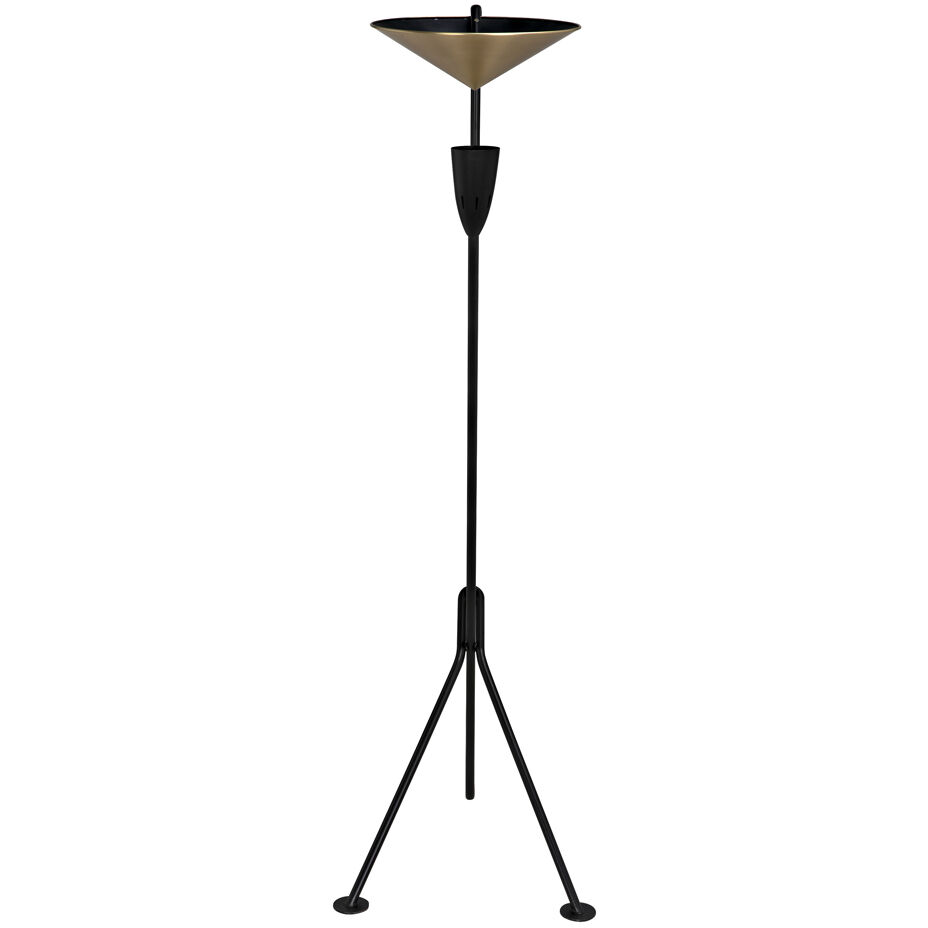 Jetset 71 inch 40.00 watt Matte Black Floor Lamp Portable Light