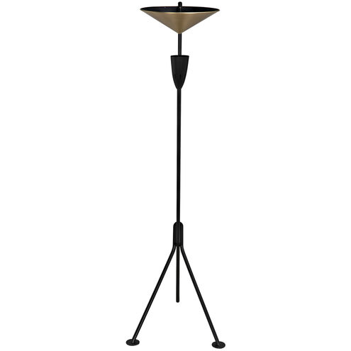 Jetset 71 inch 40.00 watt Matte Black Floor Lamp Portable Light