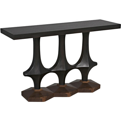 Sydor 50 X 16 inch Ebony Walnut and Dark Walnut Console