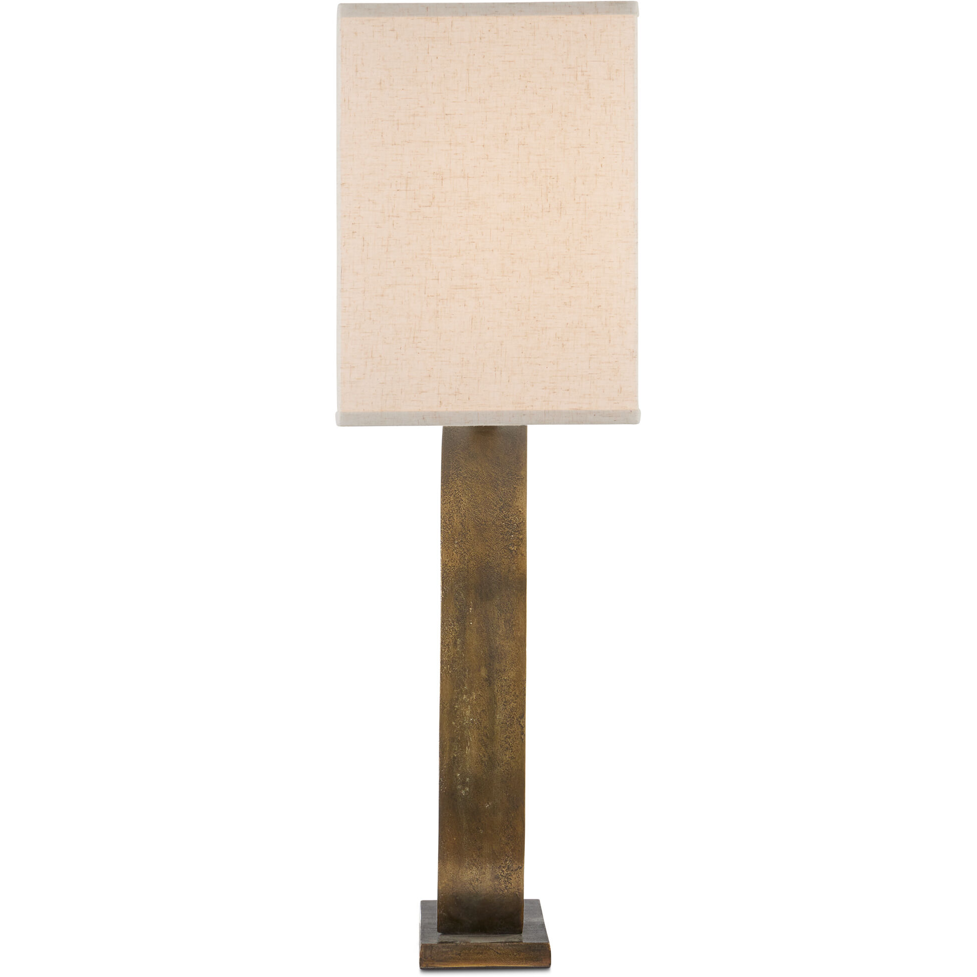 Cercle 33 inch 150 watt Dark Antique Brass Table Lamp Portable Light