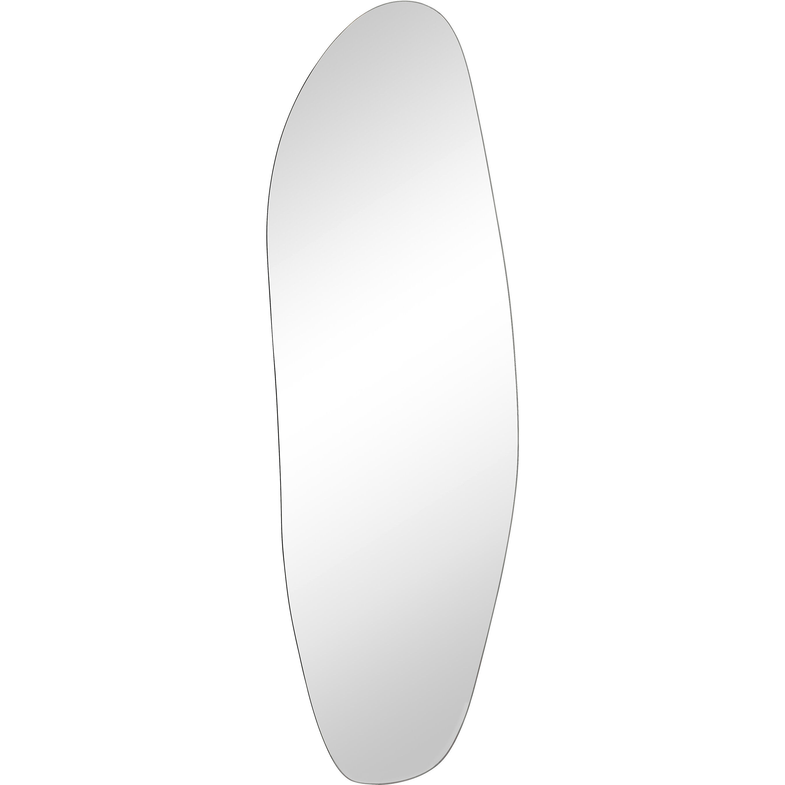 Erice 65 X 25.5 inch Grey Wall Mirror